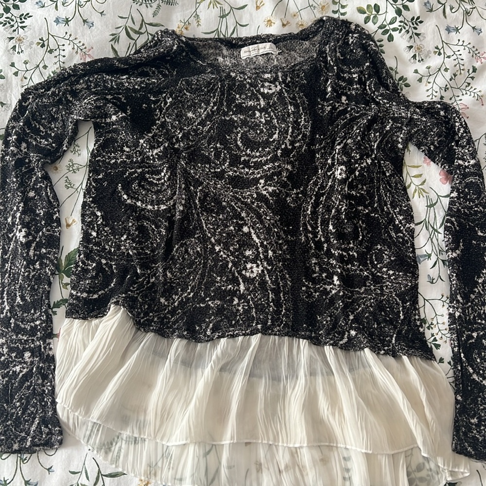Abercrombie & fitch long sleeve blouse